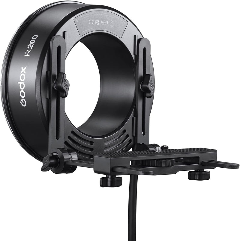 Godox R200 Ring Flash Head Macro Ring Flash for Godox AD200 Pro AD200Pro Outdoor Portrait Shooting and Wedding Shooting