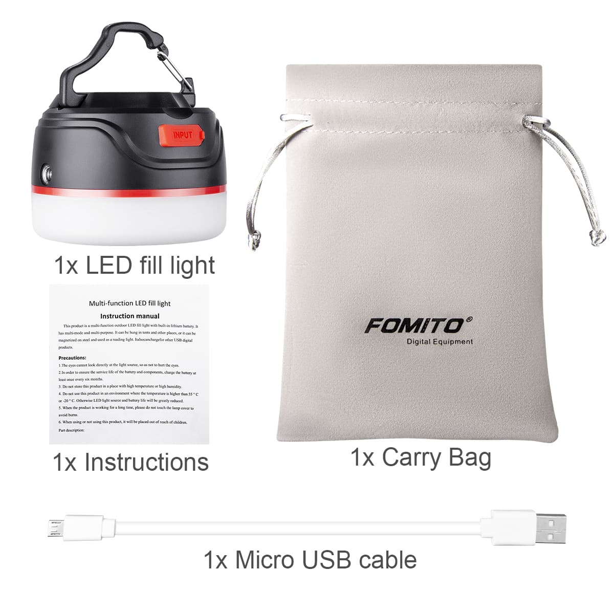 Multiuse Battery Operated Lantern LED Lantern Long-Lasting White Light  Camping Lantern