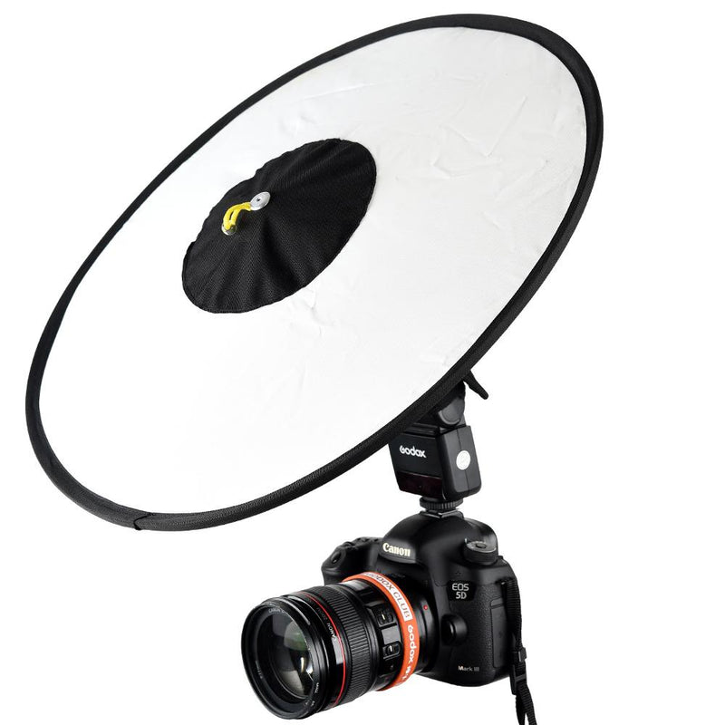 Godox RS18 Beauty Dish Collapsible Softbox for Camera Shoe Mounted Flash Units - FOMITO.SHOP